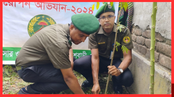 পরিবেশ রক্ষায় আনসার ভিডিপির উদ্যোগ