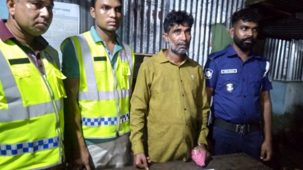 মাধবপুরে ইয়াবাসহ মাদক ব্যবসায়ী মানিক আটক
