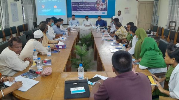 জগন্নাথপুরে তীব্র অপুষ্টি মোকাবেলায় সচেতনতামূলক সভা