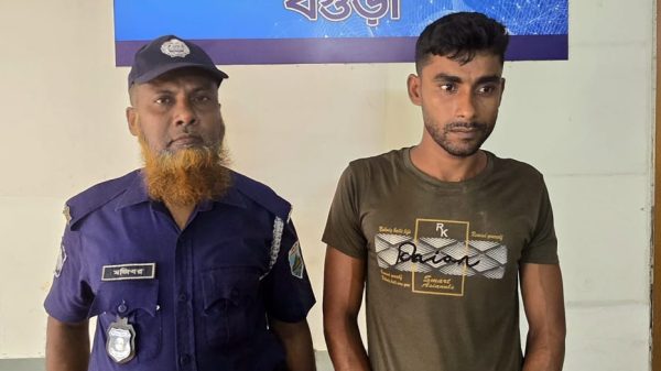 শাজাহানপুরে গরু চুরি একজন গ্রেফতার