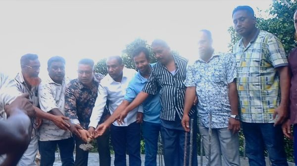 গাবতলীতে ঈশ্বরপুর জামে মসজিদের ছাদ ঢালাই উদ্বোধন