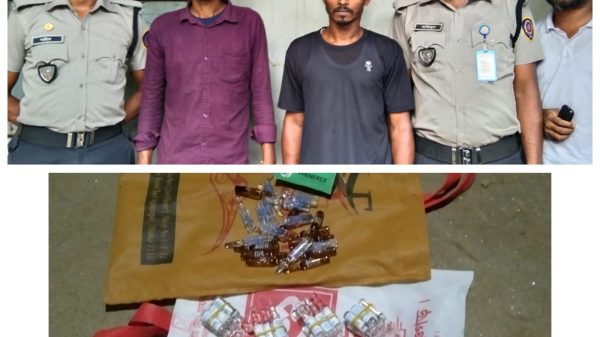 পঞ্চগড়ে এক মাদক সেবনকারীকে ১ মাসের বিনা শ্রম কারাদন্ড