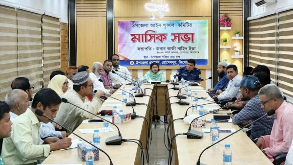 আইন-শৃঙ্খলা কমিটির সভায় কঠোর পদক্ষেপ ও নতুন পুলিশ ফাঁড়ির আহ্বান
