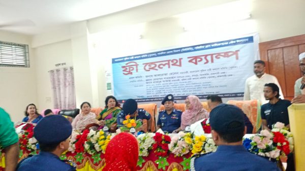 সিরাজগঞ্জে GUB ও পজিটিভ প্লাসের উদ্যোগে ফ্রি হেলথ ক্যাম্প