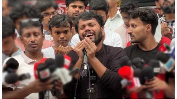 আ.লীগের কর্মী-সমর্থকদের জন্য কাঁদলেন শরীফ ওসমান হাদি