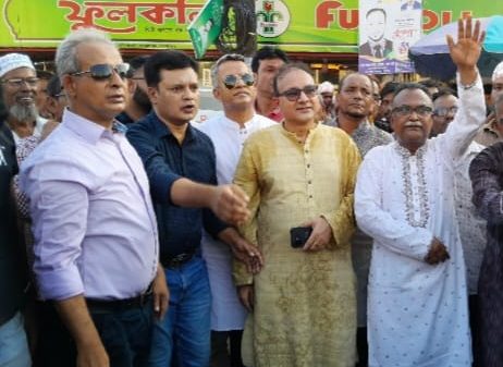 জগন্নাথপুরে সংসদ নির্বাচনে বিএনপির ৪ মনোনয়নপ্রত্যাশীর ৩১ দফা লিফলেট বিতরণ