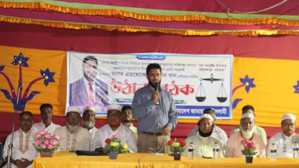 জগন্নাথপুরে ইয়াসীন খানের পক্ষে উঠান বৈঠক