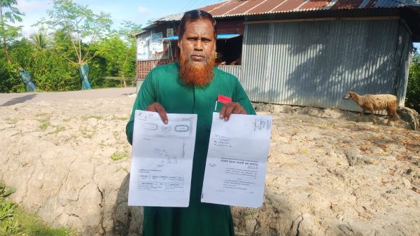 দলিল থাকা সত্ত্বেও জমি থেকে বঞ্চিত জাহাঙ্গীর, প্রশাসনের হস্তক্ষেপ কামনা