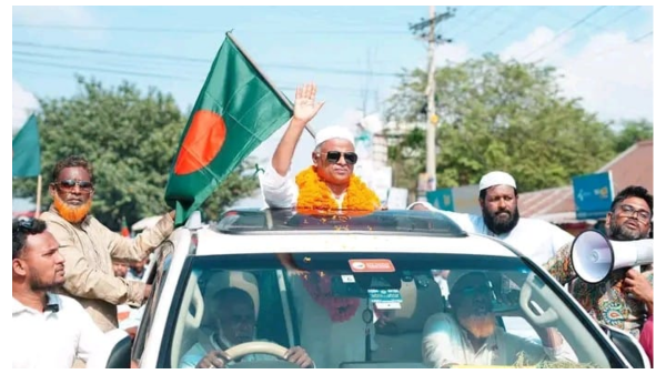 সিরাজগঞ্জ-৫ এ আমিরুল ইসলাম খাঁন আলিমকে সংবর্ধনা