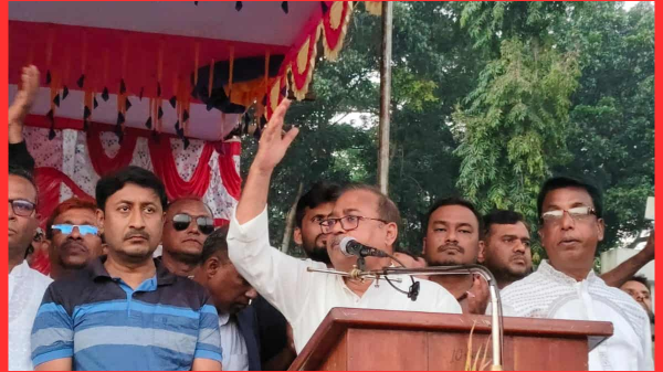 বাগআঁচড়ায় ধানের শীষের প্রার্থী তৃপ্তির উঠান বৈঠক জনসমুদ্রে পরিণত