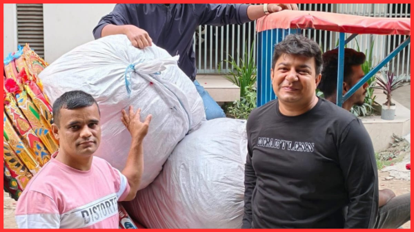 কড়াইল বস্তির শিশুদের জন্য আমজনতার দলের শীতবস্ত্র সংগ্রহ ও বিতরণ