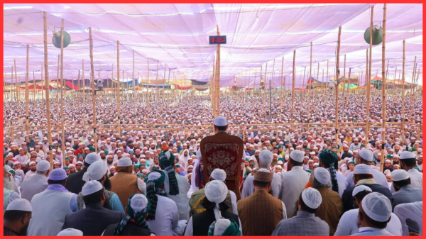 আখেরী মুনাজাতে শেষ হলো ঐতিহাসিক চরমোনাই মাহফিল