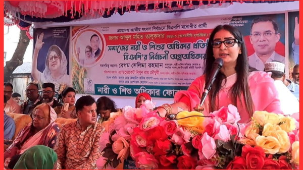 নারীর ক্ষমতায়ন বাস্তবায়ন করছেন তারেক রহমান: নিপুণ রায় চৌধুরী