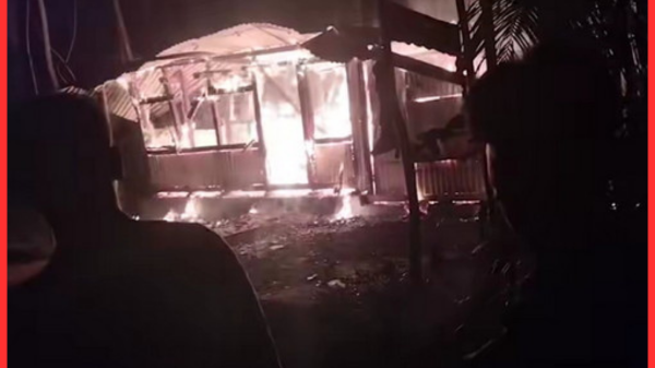 নাজিরপুরে শেখমাটিয়ায় ঔষধের দোকানে আগুন, পল্লী চিকিৎসকের ১০ লাখ টাকার ক্ষতি