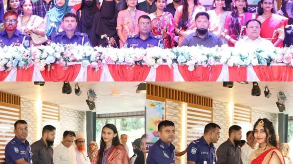 নবীন বরণে উজ্জীবিত ফরিদপুর পুলিশ লাইনস শিক্ষার্থীরা