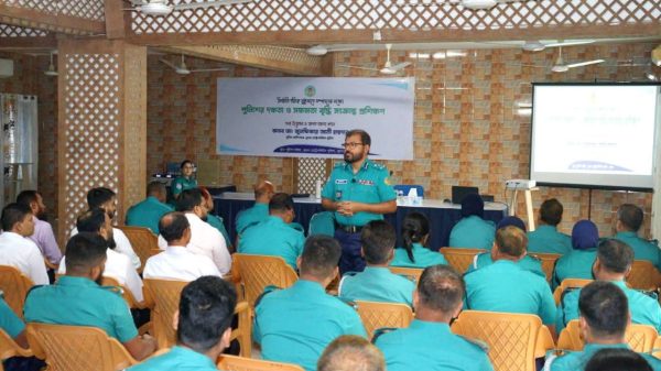 নির্বাচনী দায়িত্ব সুষ্ঠুভাবে সম্পাদনের লক্ষ্যে পুলিশের দক্ষতা ও সক্ষমতা বৃদ্ধি সংক্রান্ত প্রশিক্ষণ কর্মশালার উদ্বোধন