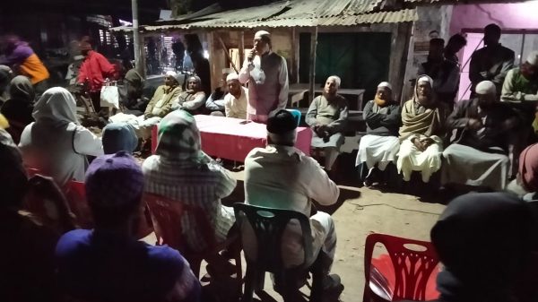 ঝিকরগাছায় লাউজানী বাজারে জামায়াতের নির্বাচনী উঠান বৈঠক অনুষ্ঠিত