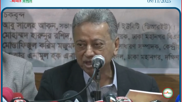 ‘রাস্তায় চাপ সৃষ্টি করে ঐক্য হয় না’ — আমীর খসরু