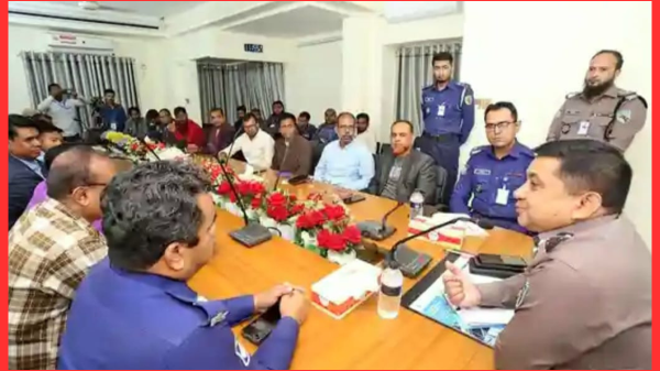 বগুড়ায় সাংবাদিকদের সাথে হাইওয়ে এসপি মো. শহিদ উল্লাহর মতবিনিময়