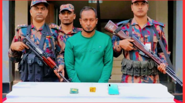 যশোরে স্বর্ণের বারসহ এক যুবক আটক