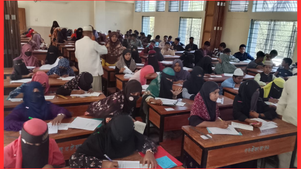 জলঢাকায় মাদ্রাসার বার্ষিক পরীক্ষায় শিক্ষার্থীর সঠিক হিসাব নেই
