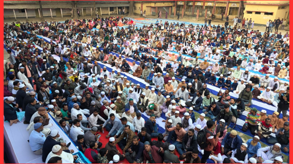 শাজাহানপুরে বেগম খালেদা জিয়ার সুস্থতা কামনায় দোয়া মাহফিল