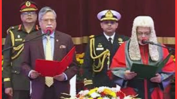 বাংলাদেশের ২৬তম প্রধান বিচারপতি হিসেবে শপথ নিলেন জুবায়ের রহমান চৌধুরী