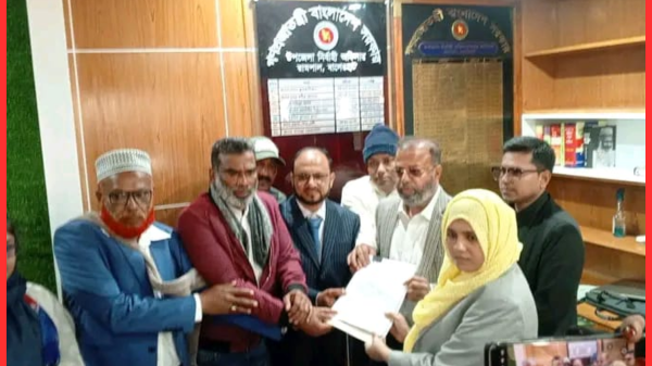 বাগেরহাট-৩ আসনে বিএনপি প্রার্থী শেখ ফরিদুল ইসলামের মনোনয়নপত্র দাখিল