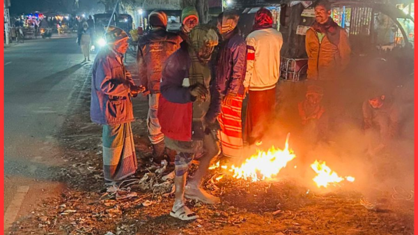 ঠাকুরগাঁও তীব্র শীতের দাপট, বিপাকে দিনমজুর ও কৃষকরা