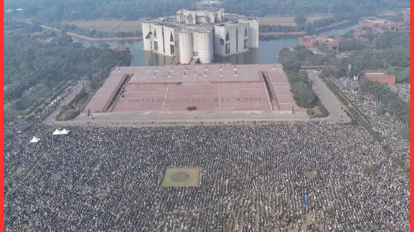 লাখো মানুষের অংশগ্রহণে খালেদা জিয়ার জানাজা সম্পন্ন
