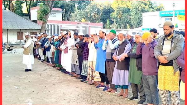 ফুলবাড়ীতে শহীদ শরীফ ওসমান হাদির গায়েবানা জানাযা ও দোয়া মাহফিল অনুষ্ঠিত