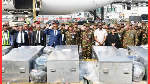 রোববার ৬ বাংলাদেশি শান্তিরক্ষীর জানাজা, নিজ এলাকায় সামরিক মর্যাদায় দাফন