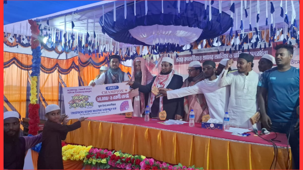 জগন্নাথপুরে কেরাত প্রতিযোগিতায় সিদ্দিকুর রহমান ছাইমের জয়