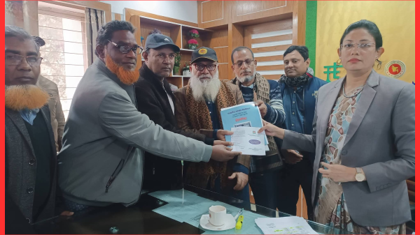 সিরাজগঞ্জ–৫ আসনে বিএনপি প্রার্থী আমিরুল ইসলাম খান আলীমের পক্ষে মনোনয়ন ফরম উত্তোলন