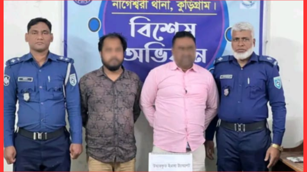 কুড়িগ্রামে বিপুল পরিমাণ ইয়াবা উদ্ধার: প্রাইভেট কার জব্দ, গ্রেফতার ২ মাদক কারবারি