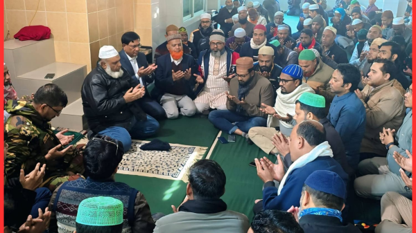 বেগম খালেদা জিয়ার সুস্থতা ও নেক হায়াত কামনায় এম-ট্যাব বগুড়া আঞ্চলিক কমিটির বিশেষ দোয়া মাহফিল অনুষ্ঠিত