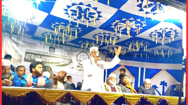 সেতাবগঞ্জ দুধহাটিতে জামায়াত ইসলামের নির্বাচনী জনসভা