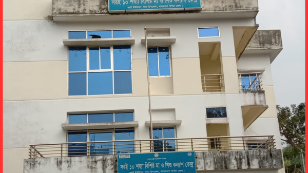 উদ্বোধনের পরও বন্ধ সরই ১০ শয্যার মা ও শিশু হাসপাতাল