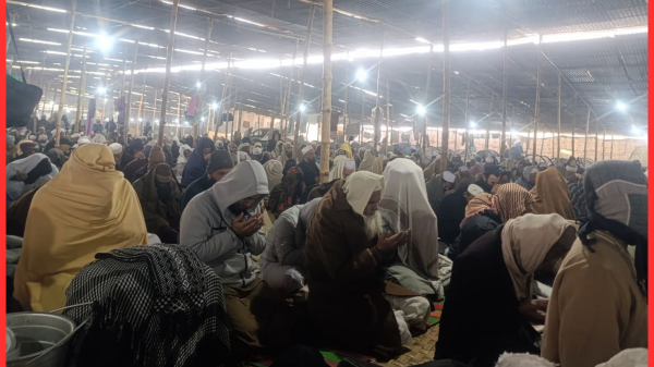 বিদেশি জামাতসহ ৬৪ জেলা থেকে প্রায় ১৫শ জামাত খুরুজে অংশ নিয়েছে