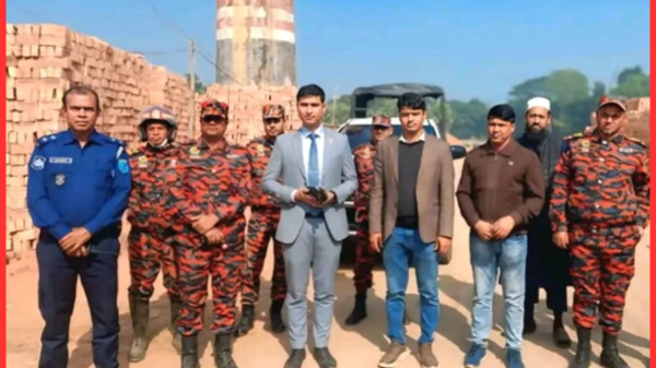 ফরিদপুরের ভাঙ্গায় অবৈধ ইটভাটায় ভ্রাম্যমাণ আদালতের অভিযান, ৩ লাখ টাকা জরিমানা