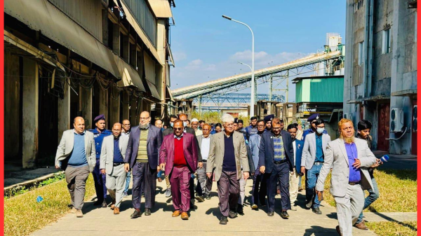 এলজিইডির প্রকল্প ও ছাতক সিমেন্ট কারখানা পরিদর্শনে উপদেষ্টা আদিলুর রহমান খান