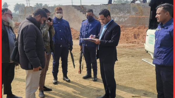 দুপচাঁচিয়ায় অবৈধ মাটি উত্তোলনে ইটভাটায় জরিমানা