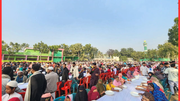 সালথায় বেগম খালেদা জিয়ার রুহের মাগফিরাত কামনায় দোয়া মাহফিল