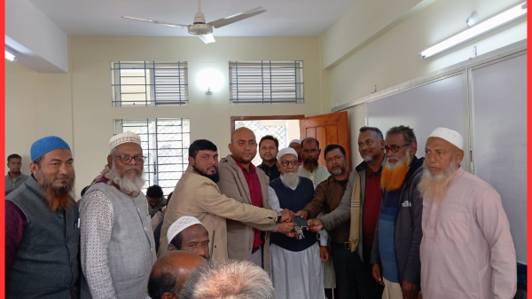 নওগাঁর আত্রাইয়ে বড়শিমলা মহিলা কলেজের একাডেমিক ভবনের উদ্বোধন