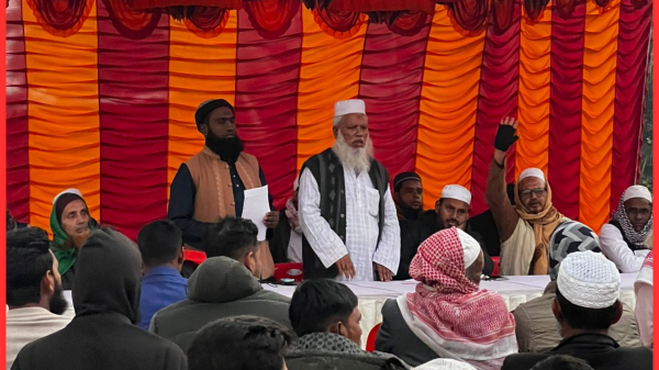 সালথায় শহীদ শরীফ ওসমান হাদীর স্মরণে উঠান বৈঠক ও দোয়া মাহফিল