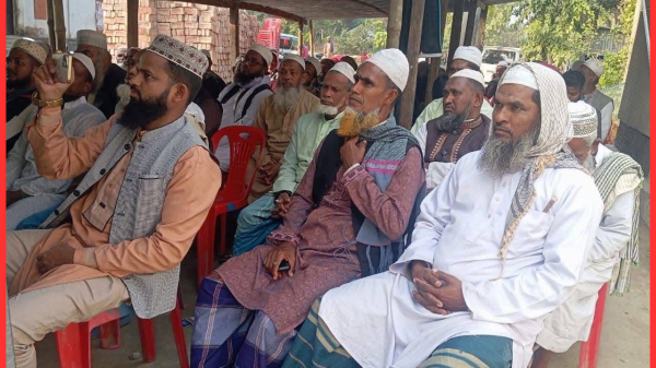 সালথার বল্লভদীতে উঠান বৈঠক ও শহীদ শরীফ ওসমান হাদীর স্মরণে দোয়া মাহফিল