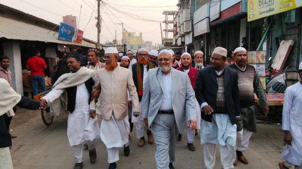 ঝিকরগাছার বাঁকড়া বাজারে জামায়াত মনোনীত এমপি প্রার্থীর নির্বাচনী প্রচার মিছিল অনুষ্ঠিত