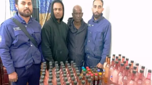 বালাগঞ্জে যৌথ অভিযানে মাদকসহ পিতা-পুত্র আটক