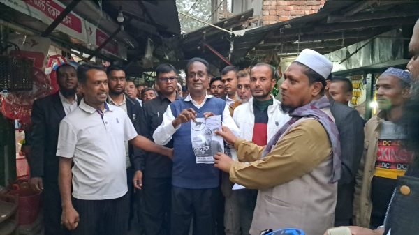 বাগেরহাট-২: ঘোড়া প্রতীকে এম এ এইচ সেলিমের নির্বাচনী প্রচারণা