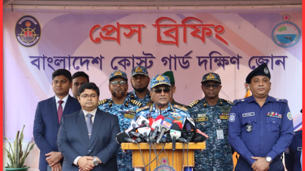 ভোলাসহ নদীবেষ্টিত এলাকায় ১০০ প্লাটুন কোস্ট গার্ড মোতায়েন